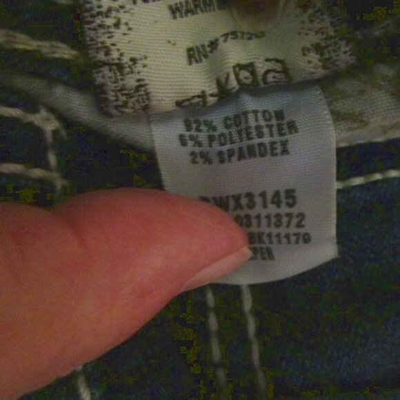 BKE Buckle HARPER Capri Size 31 JEANS Comfort Waist STRETCH Curvy MID RISE Denim - Picture 10 of 10